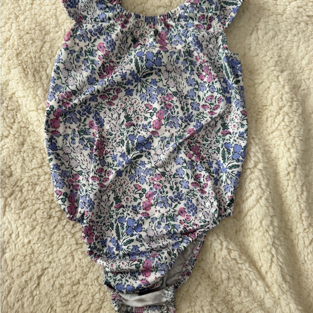 Floral Print Bodysuit
